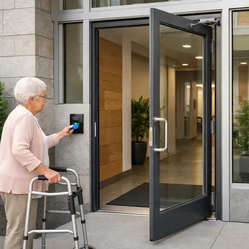 Control de accesos para comunidad de vecinos en Valencia