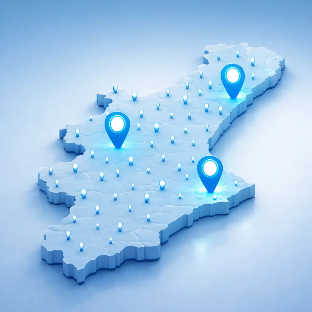 Zona de cobertura: toda la Comunitat Valenciana