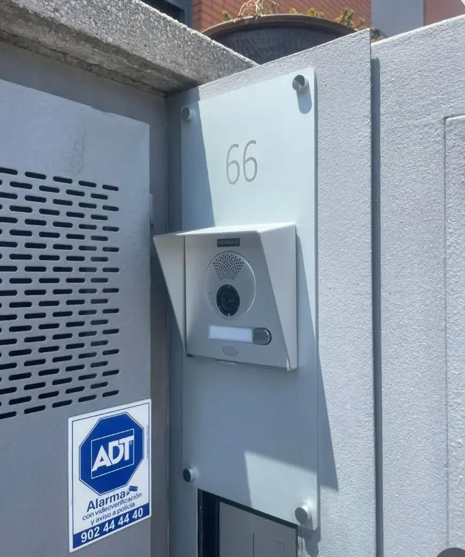 Videoportero Fermax en vivienda unifamiliar