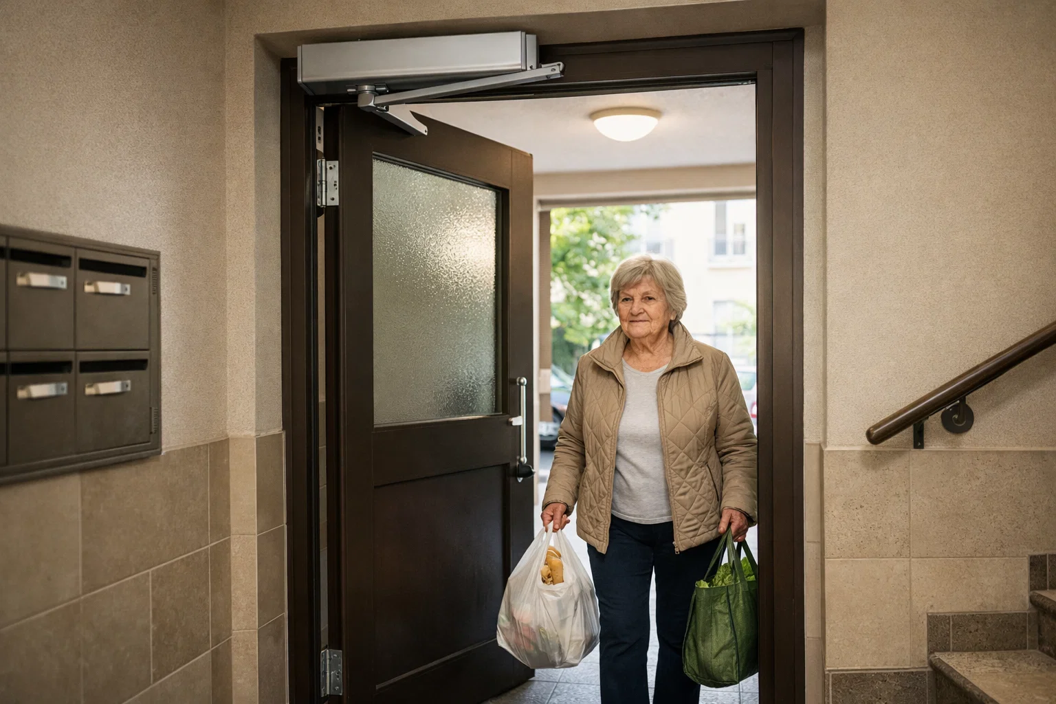 Puertas motorizadas para comunidades